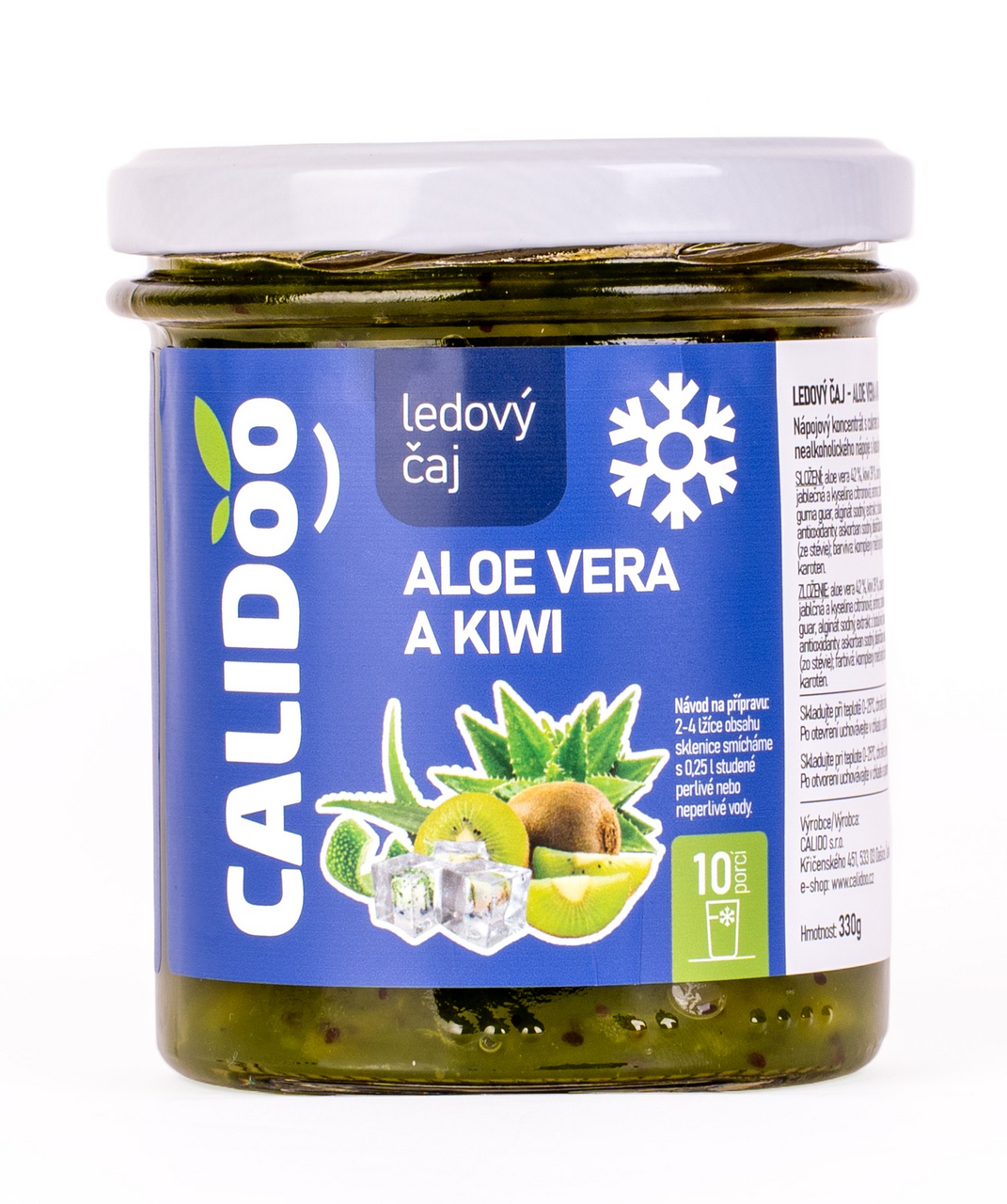 Calidoo Led.čaj ALOE+KIWI 346g