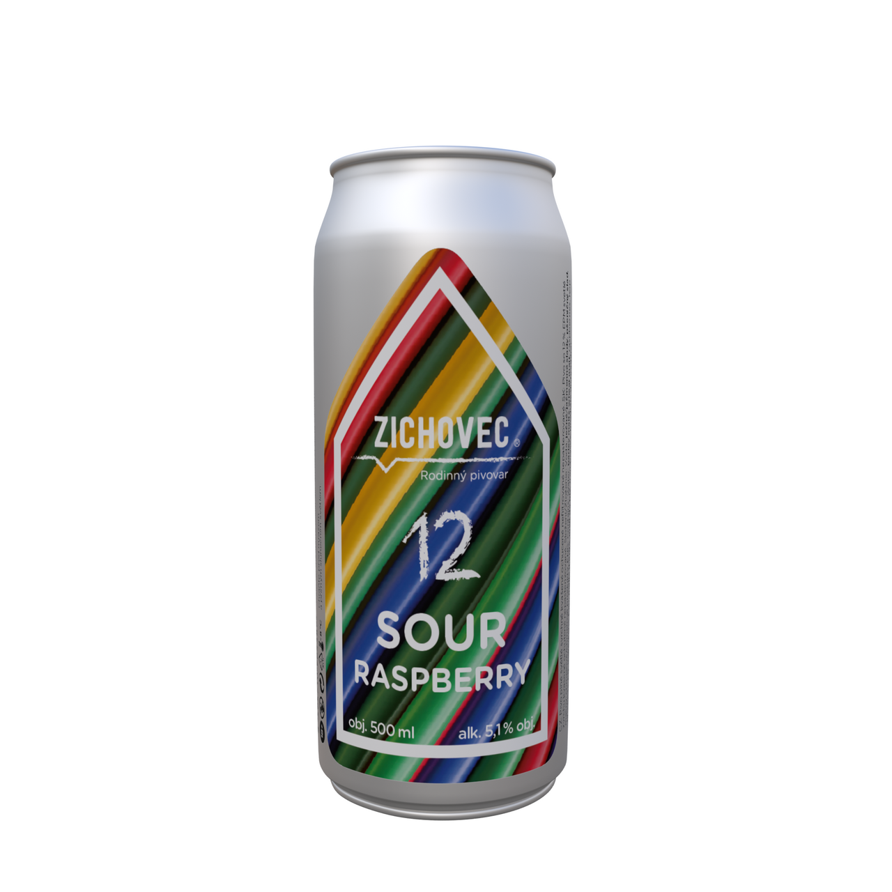 ZICHOVEC 0,5L SOUR RASP, 12