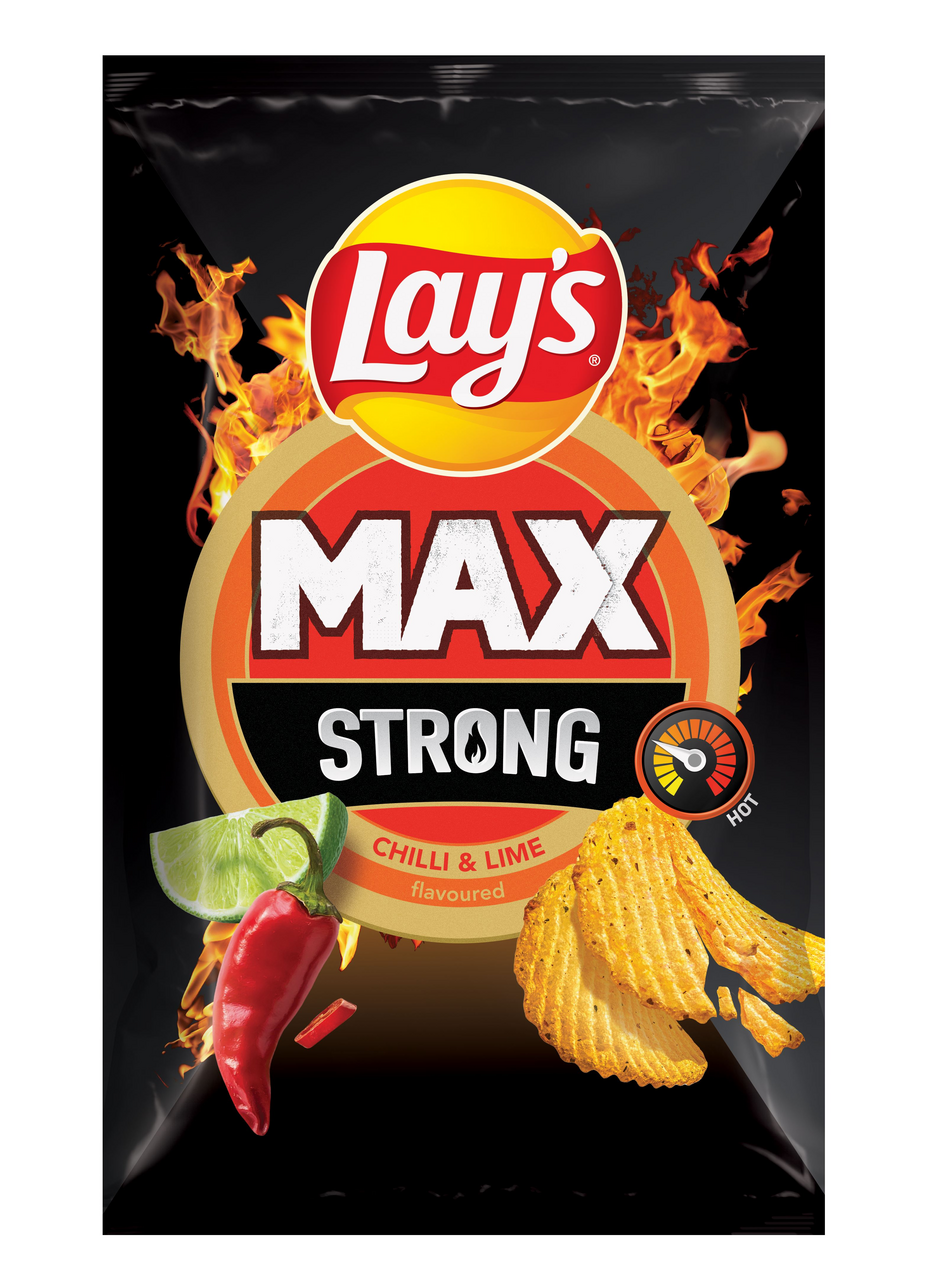 LAYS STRONG CHILLI&LIME 170g