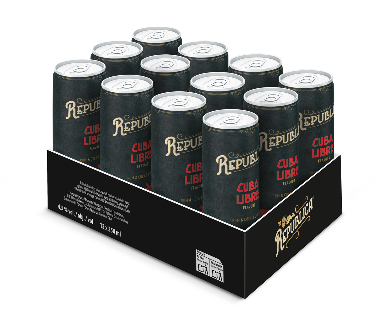 REPUBL. CUBA LIBRE 4,5% 0,25l 12x