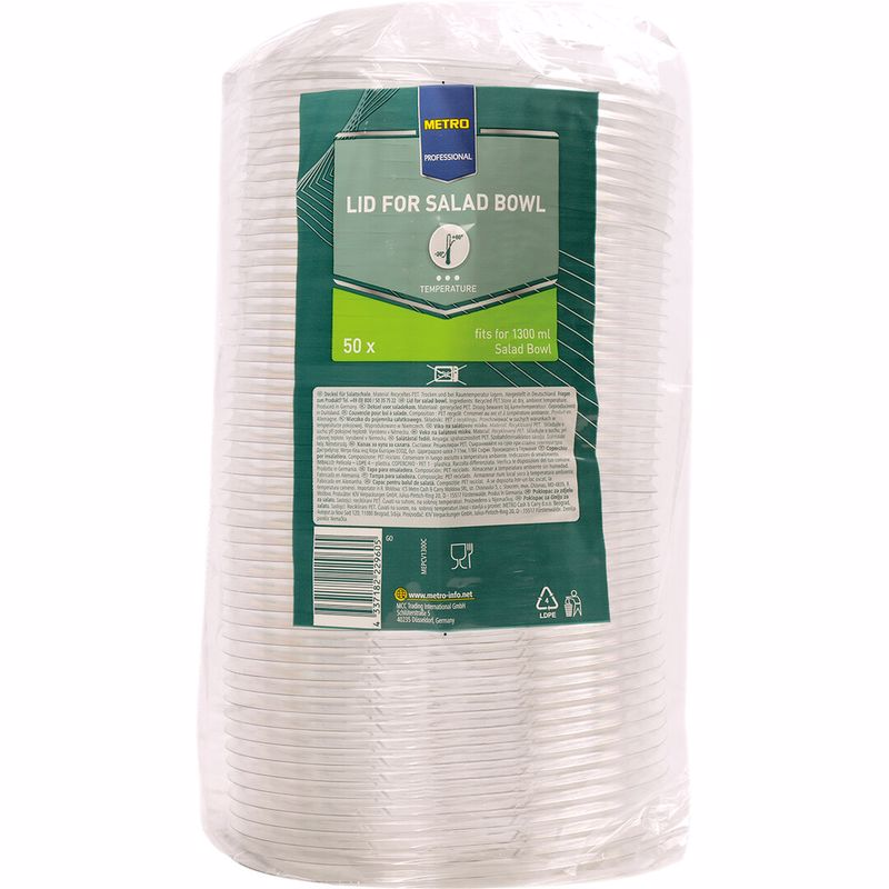 MPRO víčko miska 1300ml 50ks
