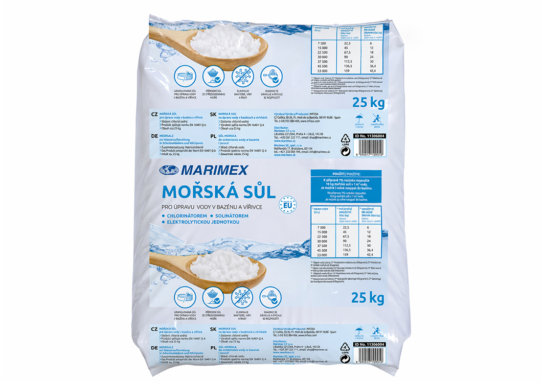 Sůl mořská 25 kg
