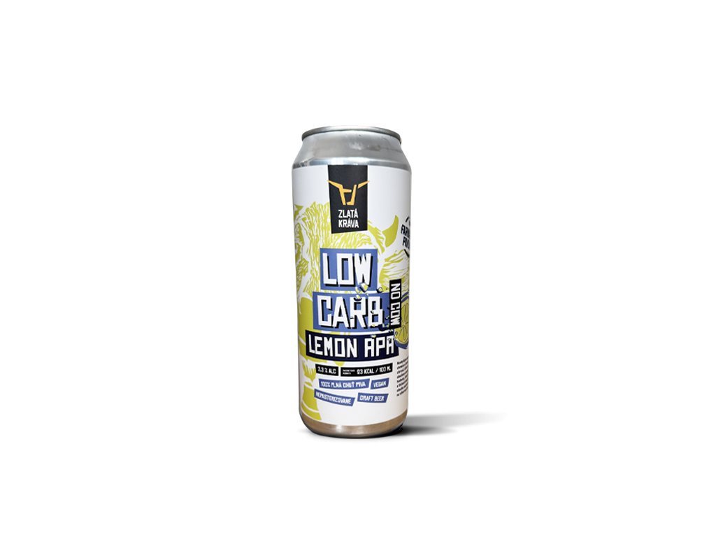 ZLATÁ KRÁVA 0,5L LOWC LEM. APA