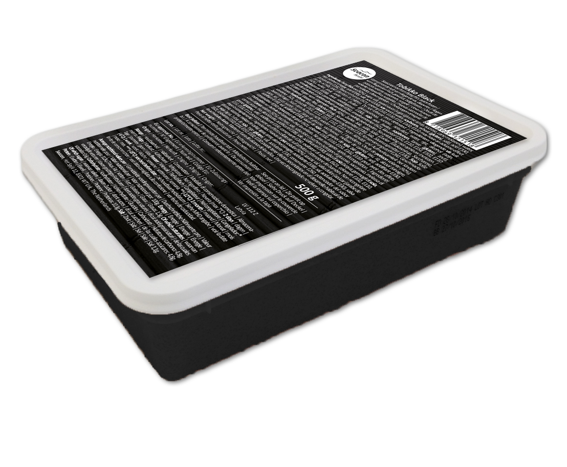 Tobiko Jikry černé mraž. 500 g