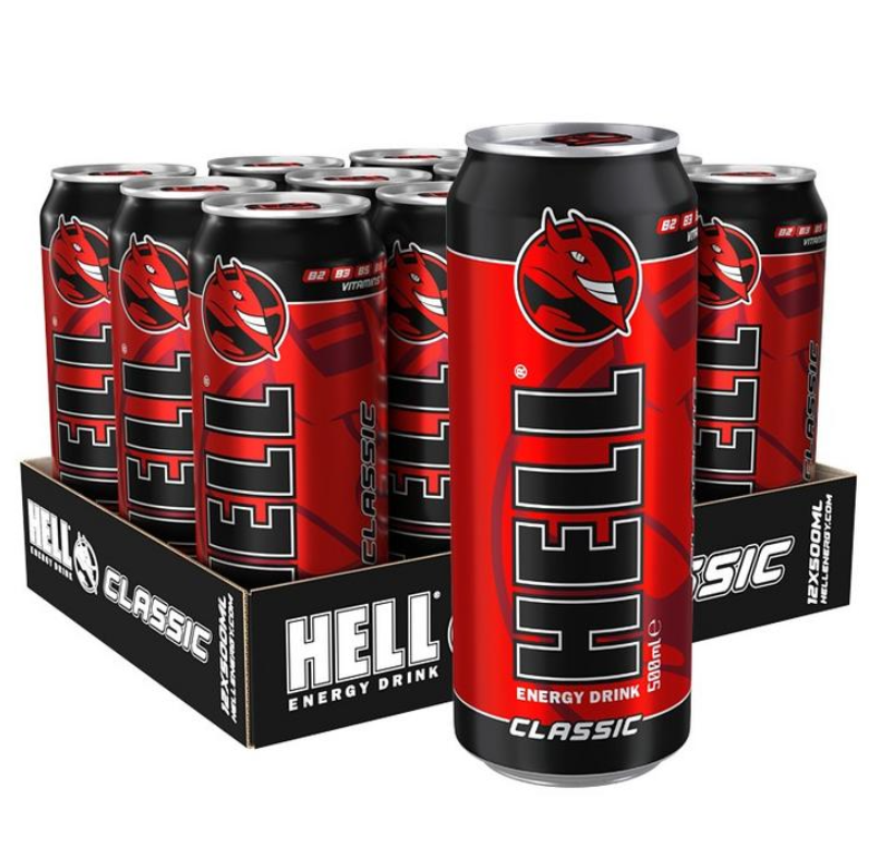 HELL ENERGY 0,5L CLASSIC 12x