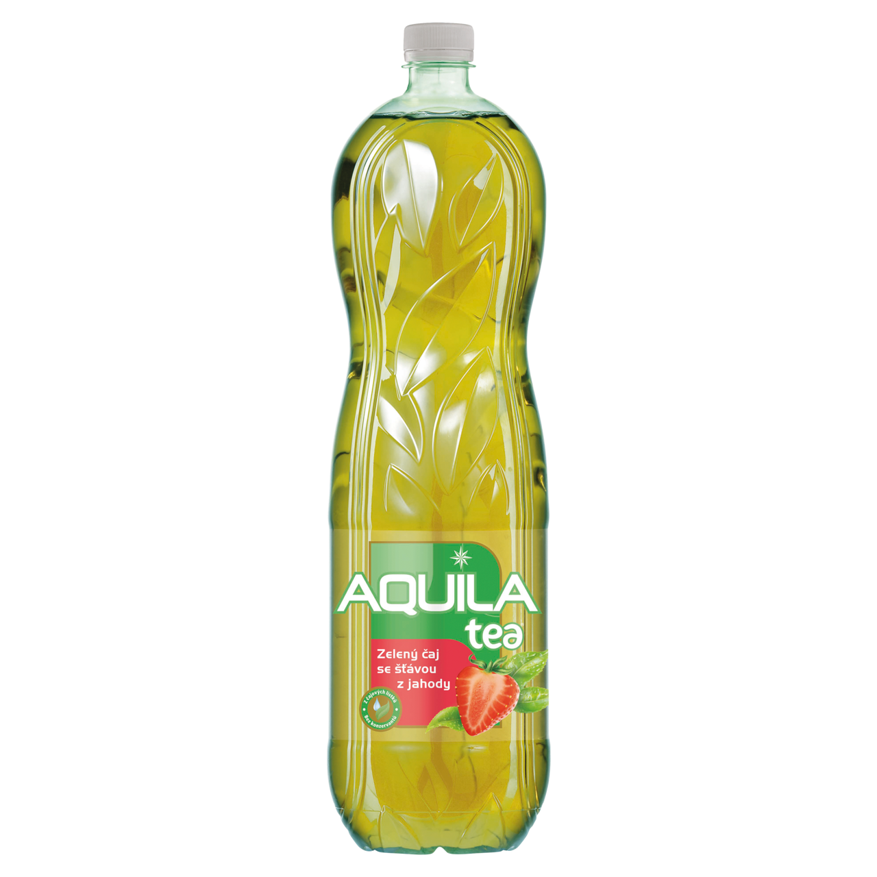 AQUILA Ledový čaj zelený s jahodou 6 x 1,5 l
