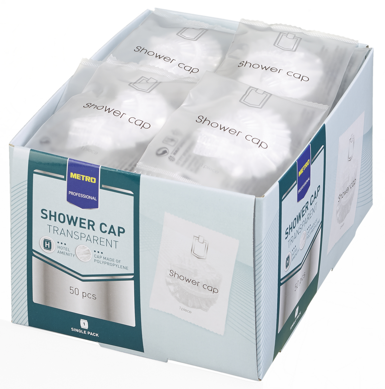 METRO PROFESSIONAL Čepice koupací 50 x 1 ks