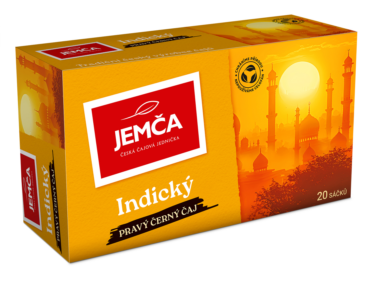 JEMČA Čaj černý indický 6 x 30 g