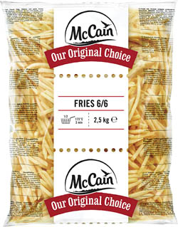 McCain Hranolky Julienne mraž. 5 x 2,5 kg