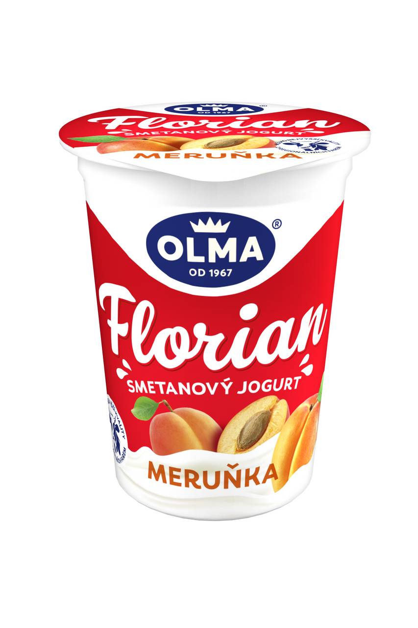 OLMA Florian jogurt smetanový meruňka chlaz. 20 x 150 g