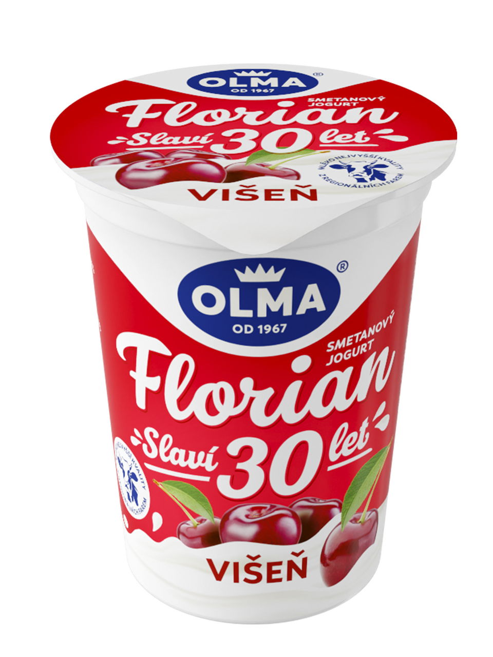 OLMA Florian jogurt smetanový višeň chlaz. 150 g