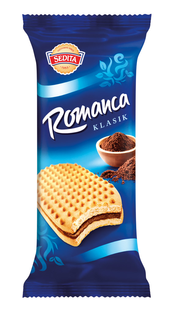 SEDITA Romanca sušenka s kakaovou náplní 30 x 40 g
