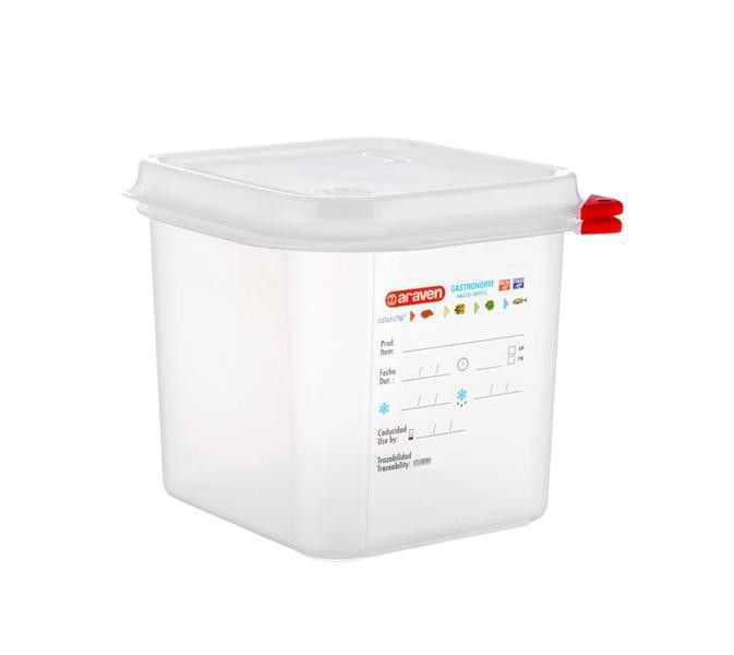 araven Nádoba s víkem HACCP GN1/6 150 mm 2,6 l plast 1 ks