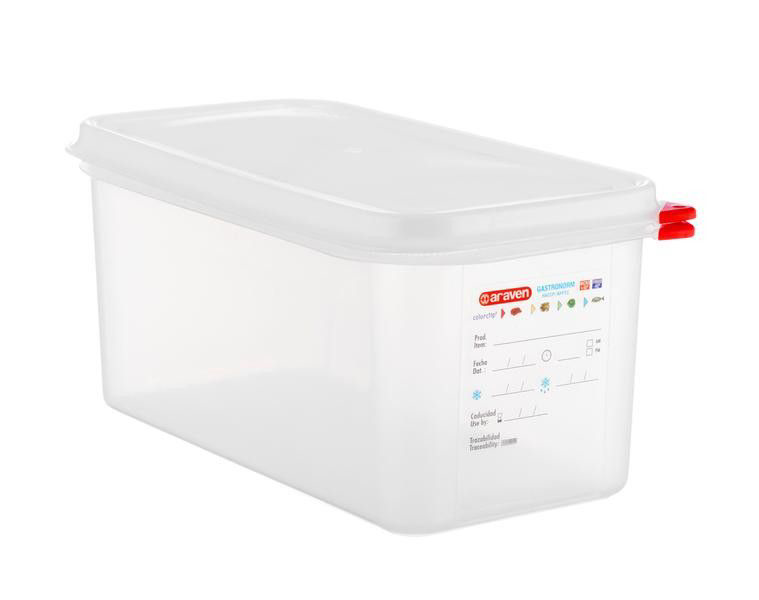 araven Nádoba s víkem HACCP GN1/3 150 mm 6 L plast 1 ks