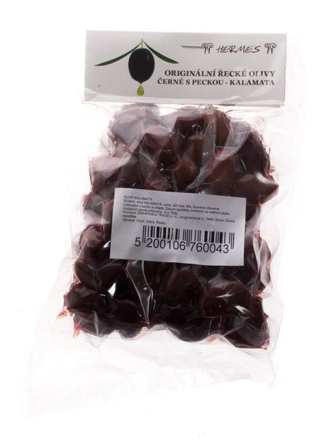 Hermes Olivy černé Kalamata s peckou chlaz. 2 x 150 g