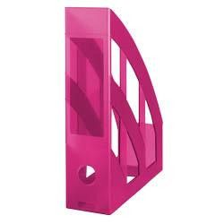 herlitz Stojan na spisy transparentní malinový 1 ks