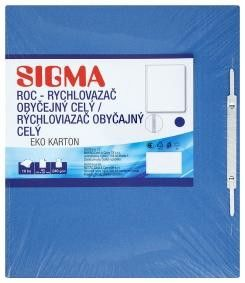 SIGMA Desky - rychlovazač ROC modré 10 ks