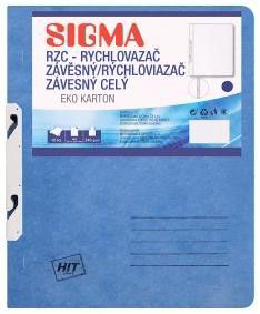 SIGMA Desky - rychlovazač závěsný RZC modré 10 ks