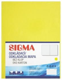 SIGMA Desky Odkládací mapa 250 žluté 10 ks