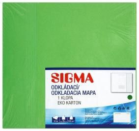 SIGMA Desky Mapa 251 zelené 10 ks