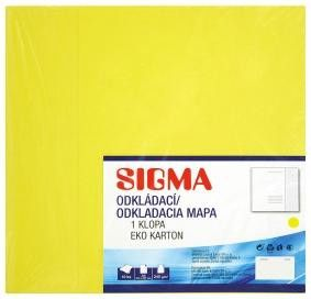SIGMA Desky Mapa 251 žluté 10 ks