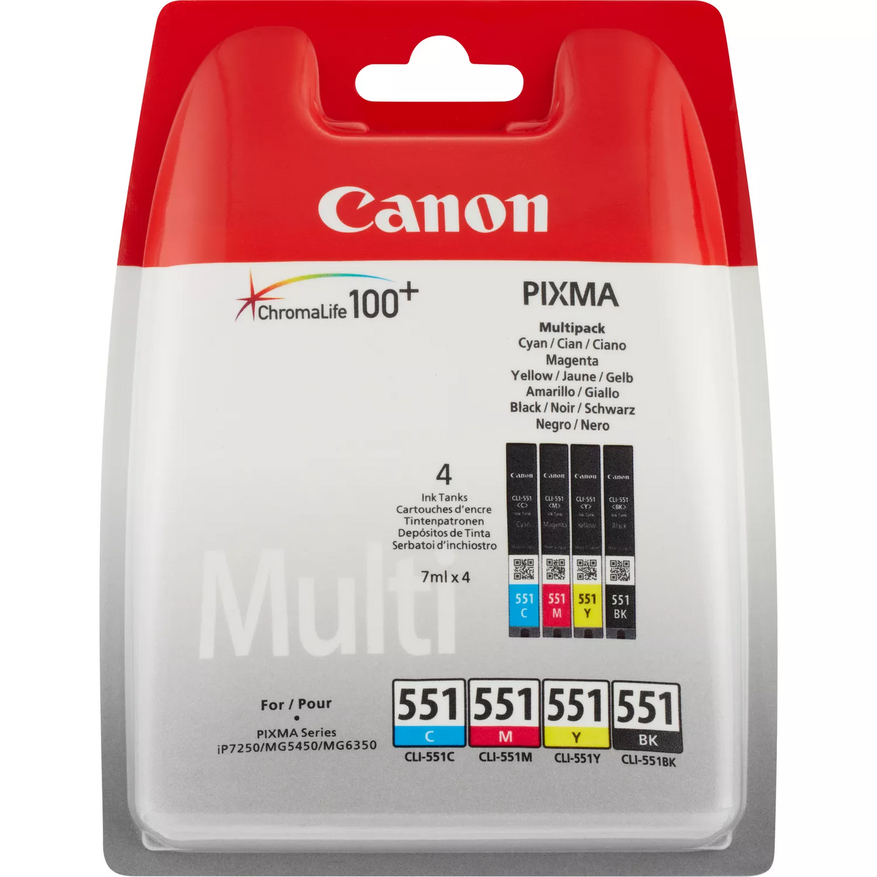 Canon Cartridge CLI-551 C/M/BK MP 1 ks