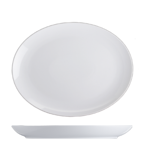 G.Benedikt Talíř ovál ISABELLE 32 cm porcelán 3 ks