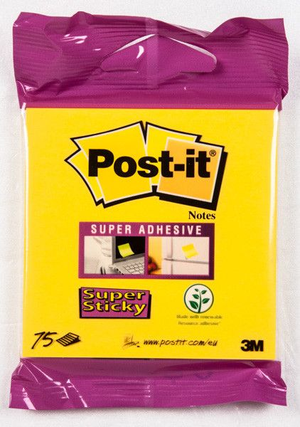 POST-IT Super Sticky Bloček lepicí 76 x 76 mm mix barev 1 ks