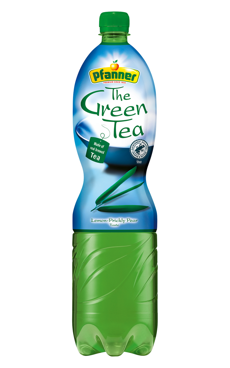 Pfanner Čaj ledový zelený s citronem a kaktusem 6 x 1,5 l