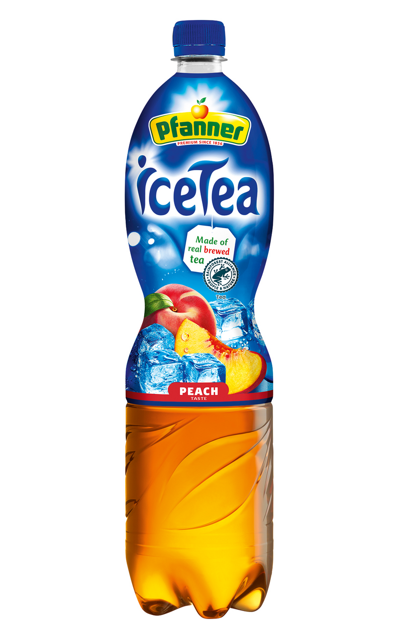 Pfanner Čaj broskev 6 x 1,5 l