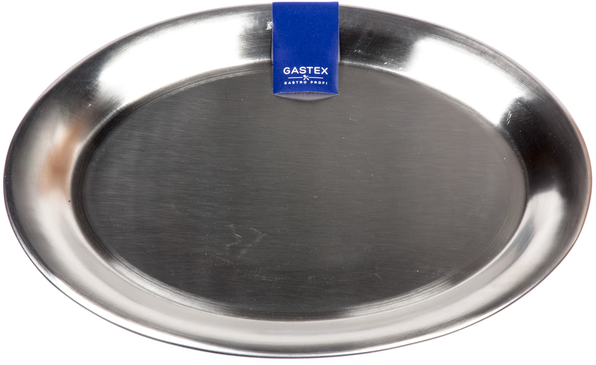 GASTEX Podnos ovál 25 cm nerezový 1 ks
