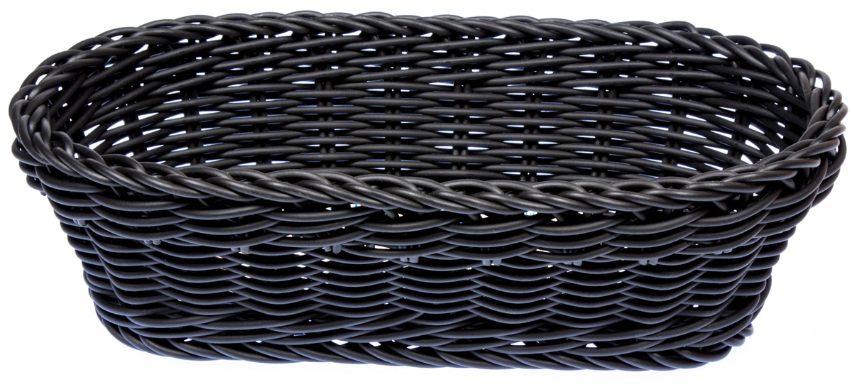 APS Koš oválný plastový 16 x 18 cm černý 1 ks