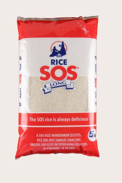 SOS Rýže dlouhozrnná 5 kg
