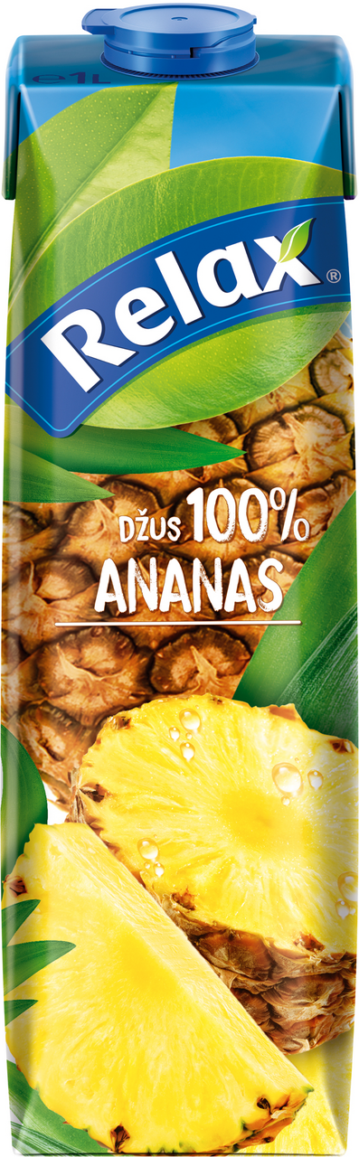 Relax ananas 100 % 12 x 1 l
