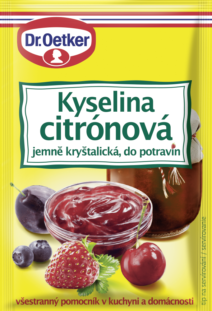 Dr. Oetker Kyselina citrónová 25 x 20 g