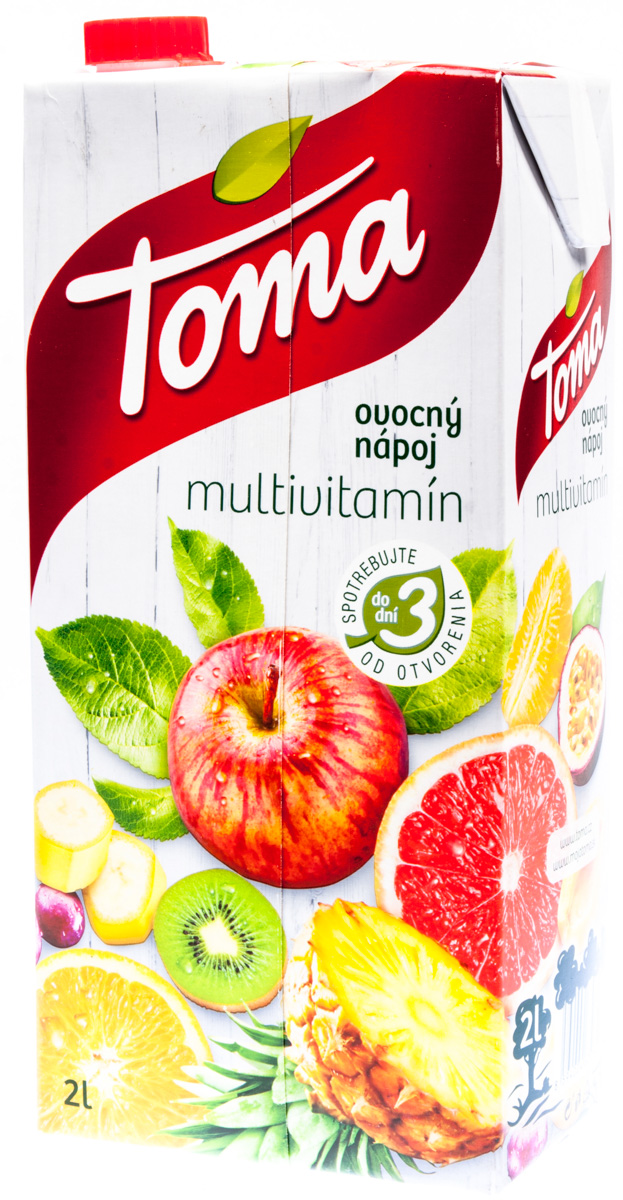 TOMA 100% 2L MULTIVITAMIN 6x