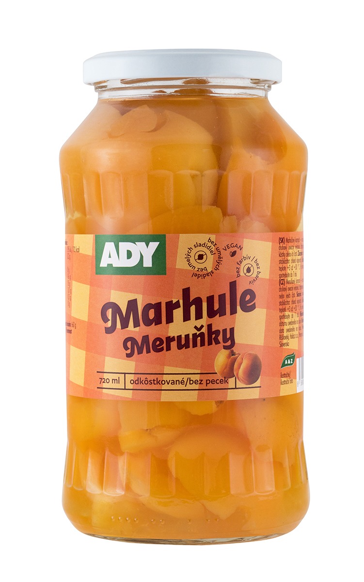 ADY Kompot meruňkový 4 x 660 g