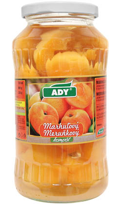 ADY Kompot meruňkový 4 x 660 g