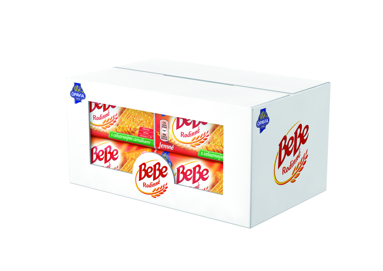 OPAVIA BeBe sušenky rodinné jemné 12 x 130 g