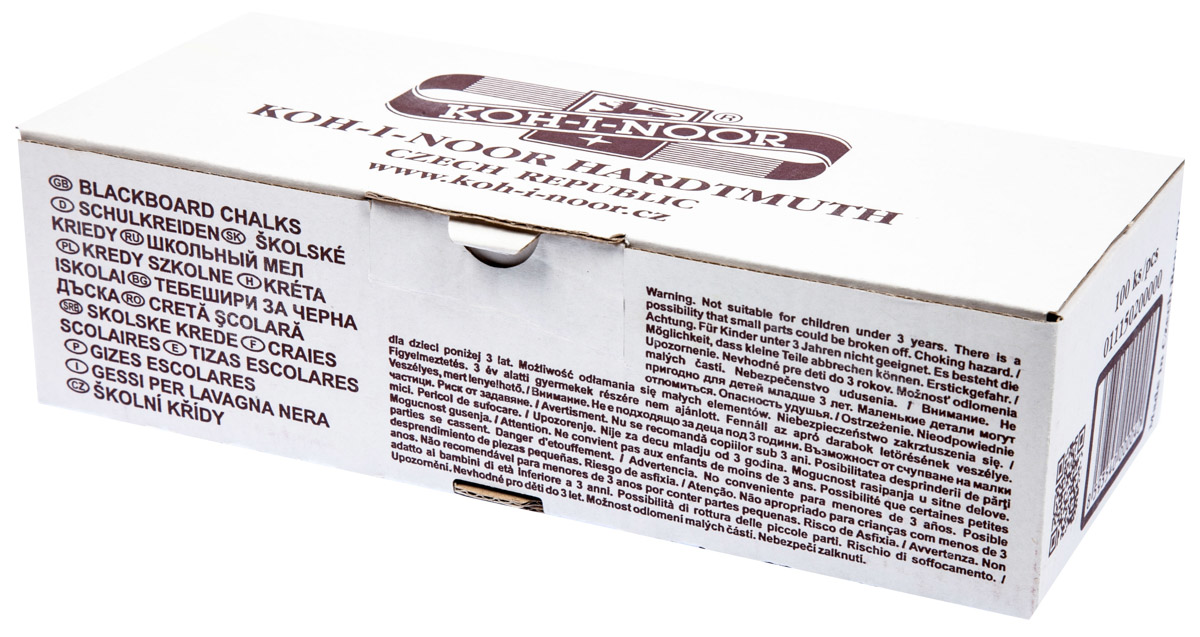 KOH-I-NOOR Křída školní bílá 100 ks