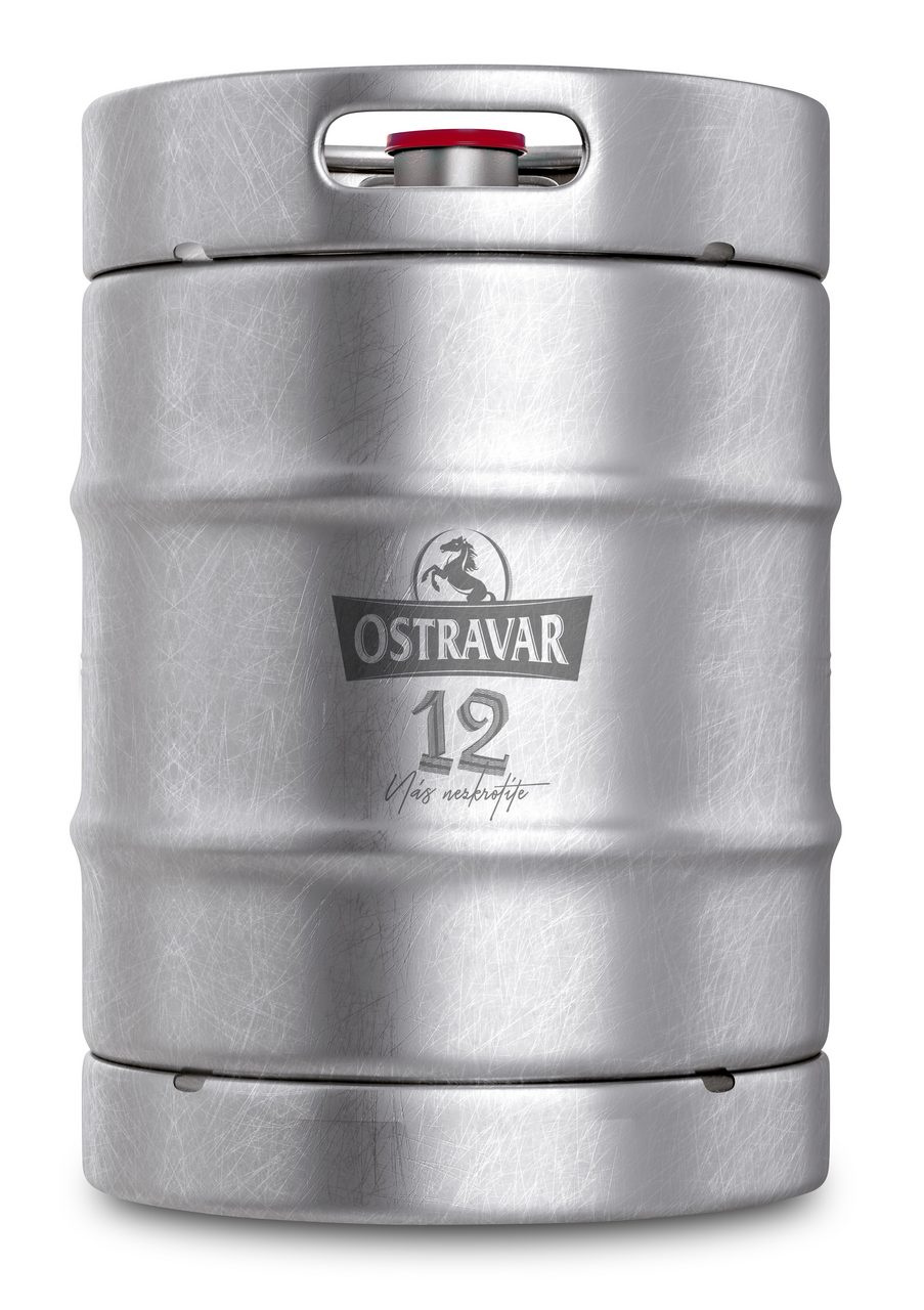 OSTRAVAR Premium Pivo ležák pivo 50 l KEG