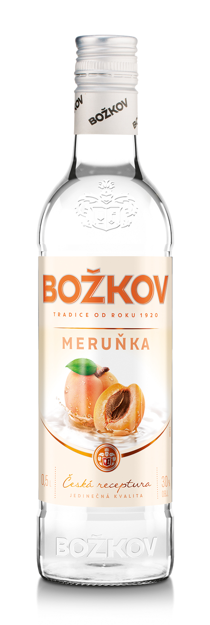 BOŽKOV Meruňka 30 % 15 x 500 ml