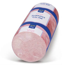METRO Chef Salám šunkový výběrový krátký chlaz. váž. cca 1,5 kg