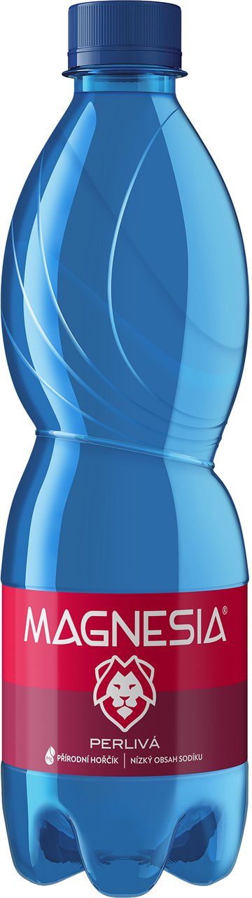 MAGNESIA Voda minerální perlivá 12 x 500 ml