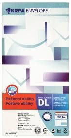 SIGMA Obálka DL s okénkem samolepicí 50 ks