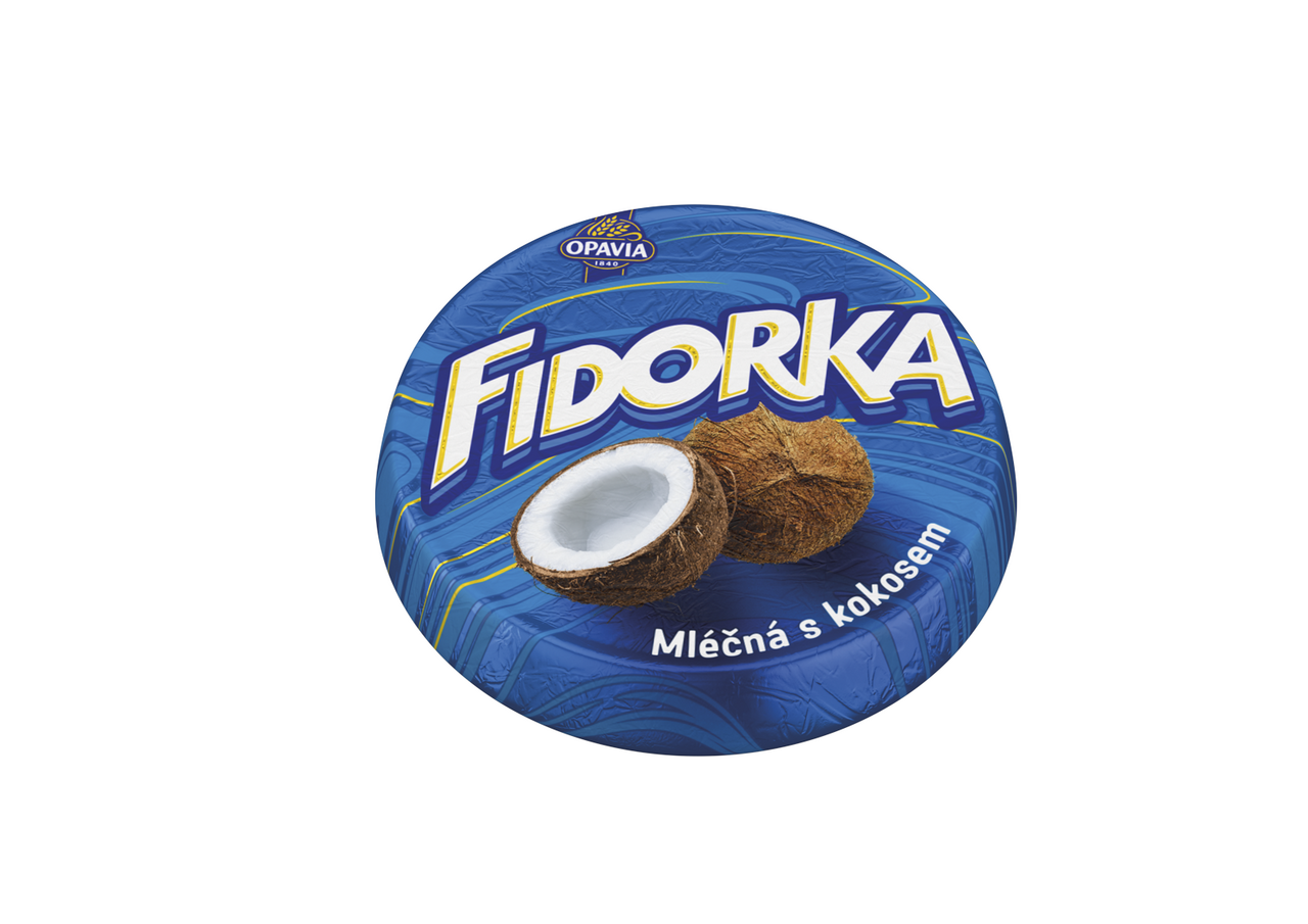 OPAVIA Fidorka mléčná s kokosem 30 x 30 g