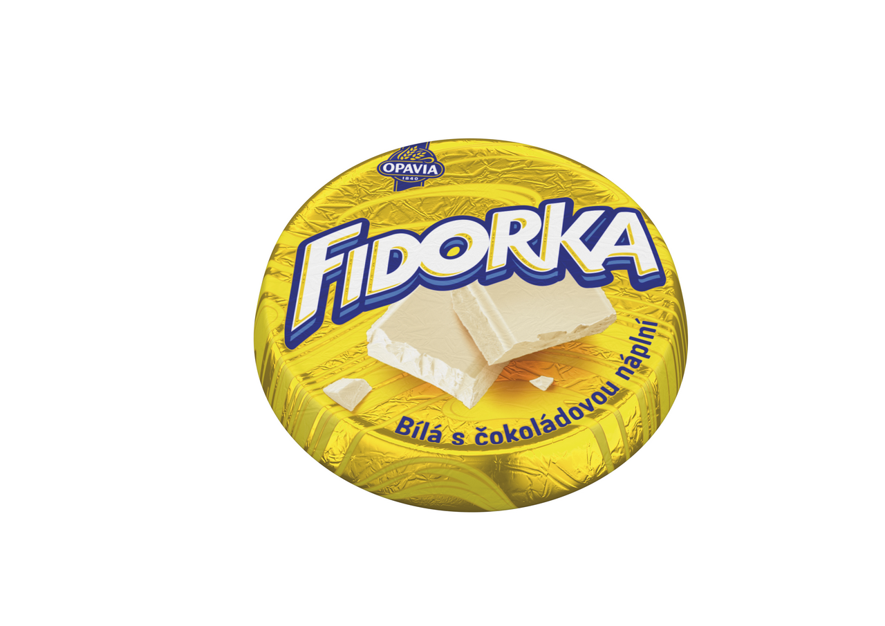 OPAVIA Fidorka bílá 30 x 30 g