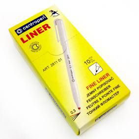 centropen Liner 2811 černý 10 ks