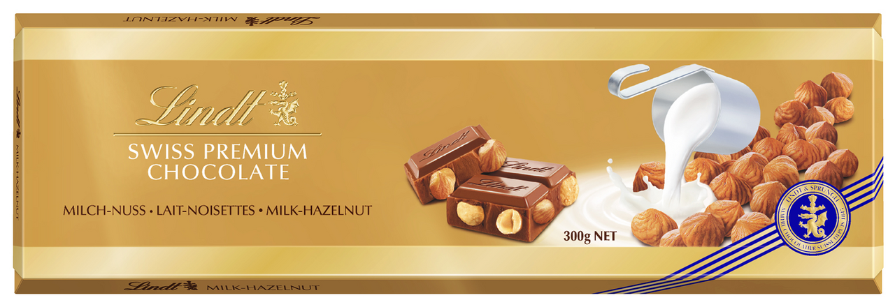 Lindt Čokoláda lísk. oříšek 300 g