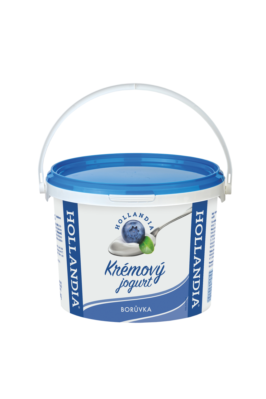 HOLLANDIA Jogurt krémový borůvka chlaz. 3 kg